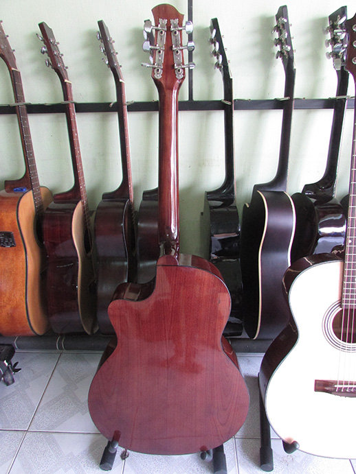mặt lưng guitar gỗ hồng đào