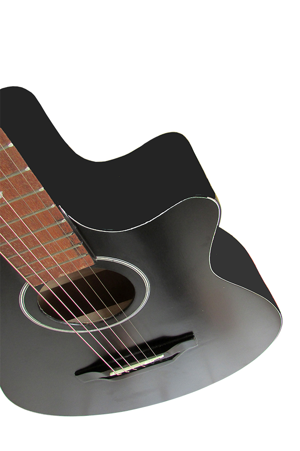 Đàn guitar acoustic có eo
