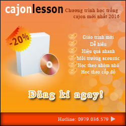 học trống cajon quận thủ đức