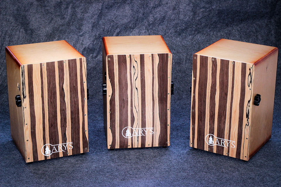 trống cajon arys 2inone Gỗ apple