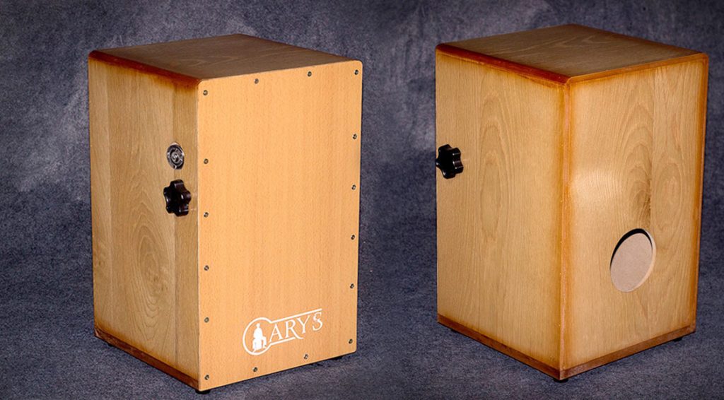 Trống cajon 2inOne Arys gỗ tek-CJB-OACK69