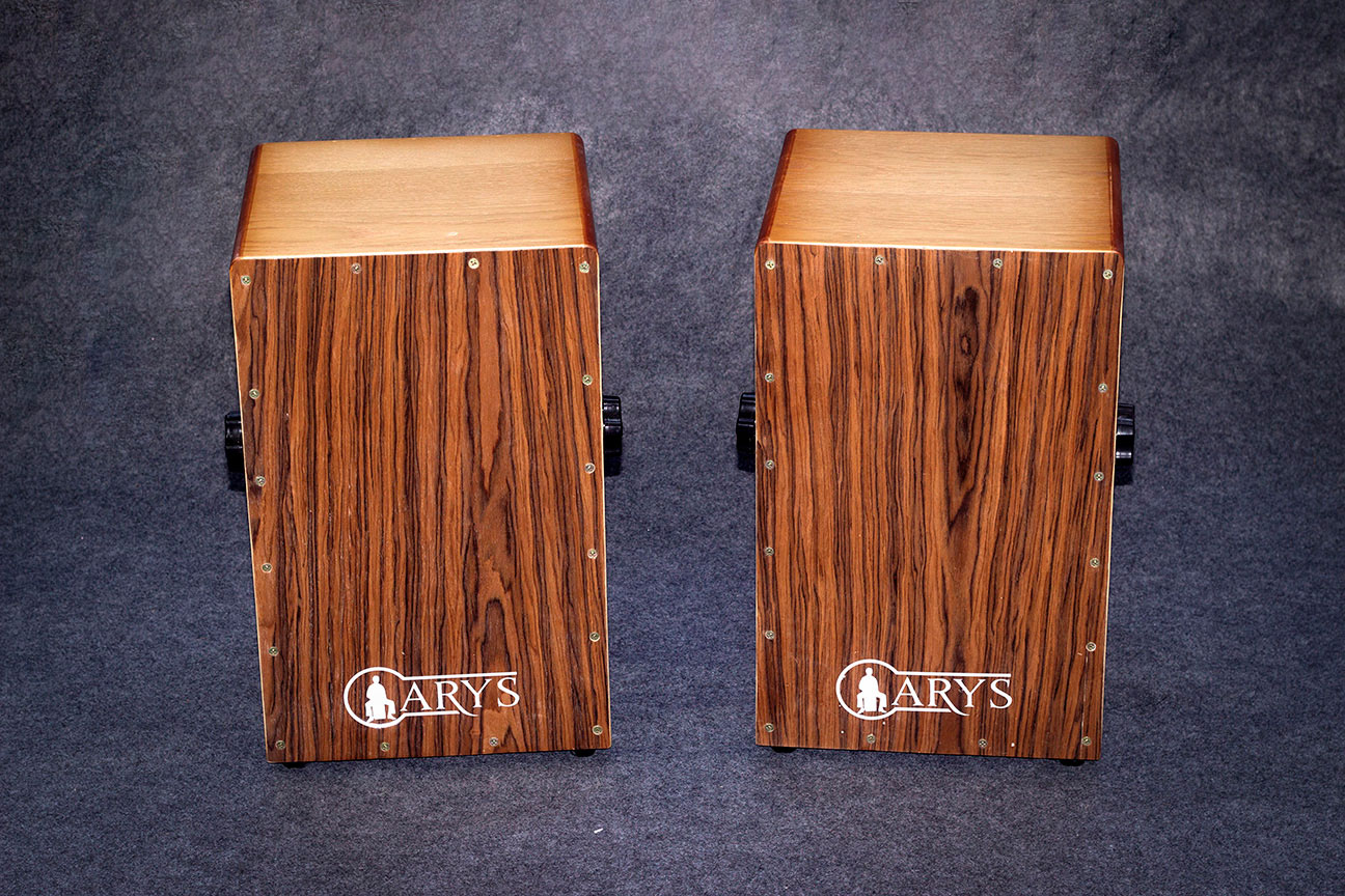Trống cajon arys gỗ walnut 2inOne-go-walnut-CJBHEC-OAK63