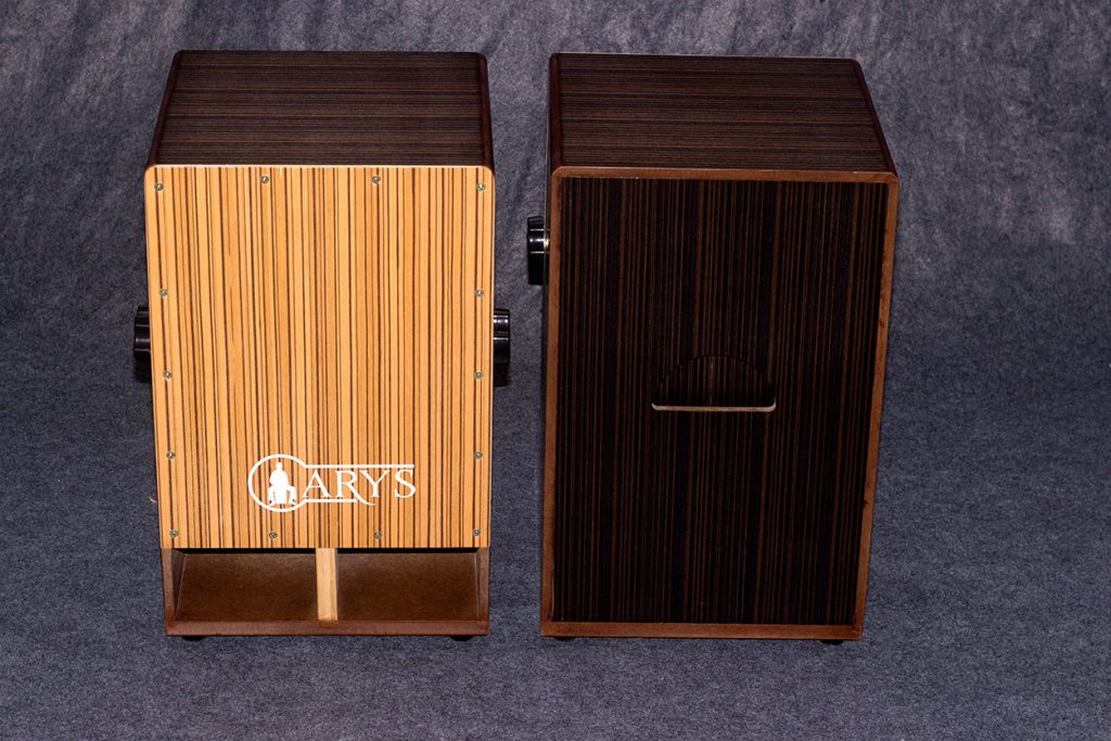 Trống cajon Arys gỗ Zebra ngựa vằn mã SUB-BLACKZEB68